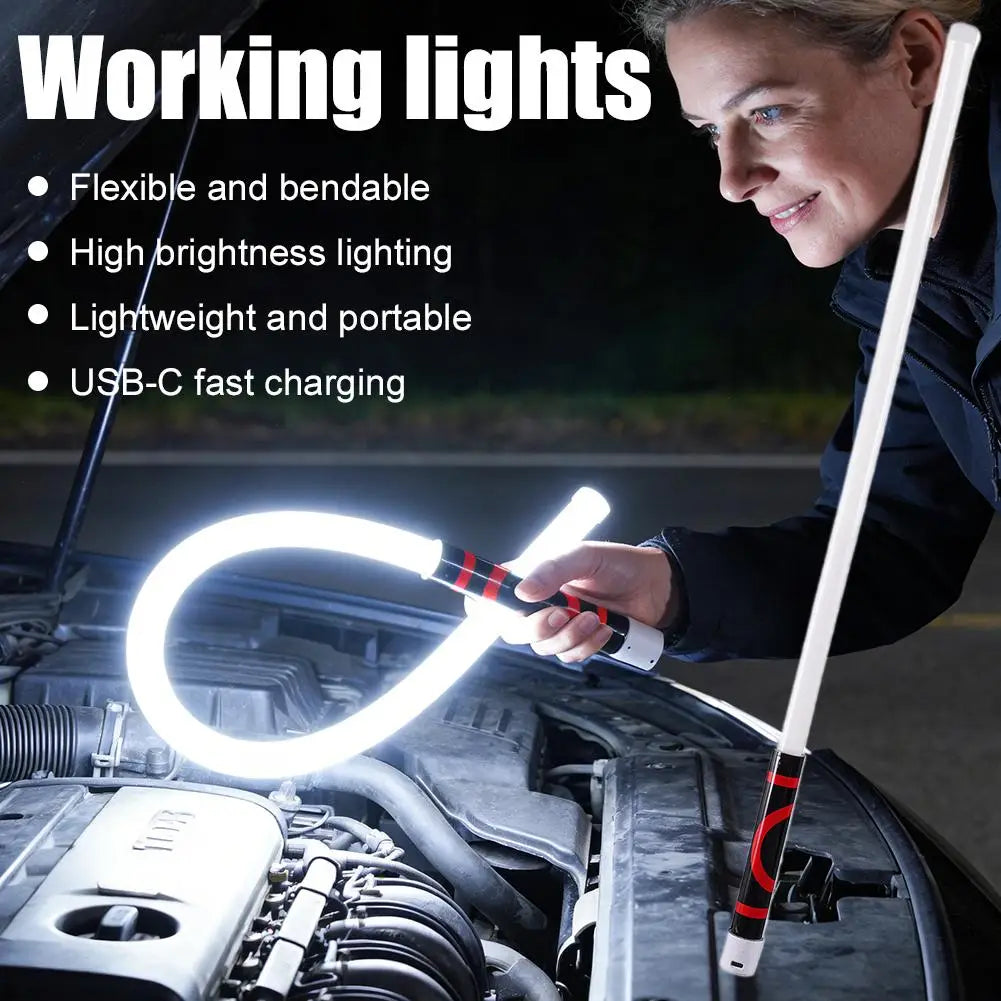 Lámpara de inspección para hueco de motor flexible LED 73cm – 800 lúmenes