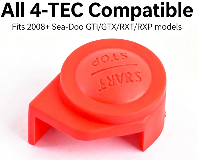 Bouton Start/Stop Rouge Sea-Doo GTI GTX RXT RXP Wake – Réf. 277002327