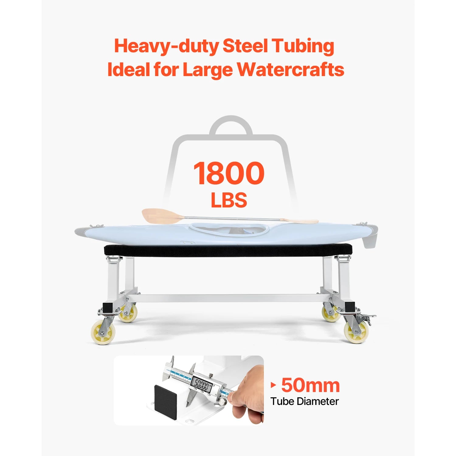 Jet Ski Launching Dolly VEVOR 816 kg – PWC Dolly with 4 Casters