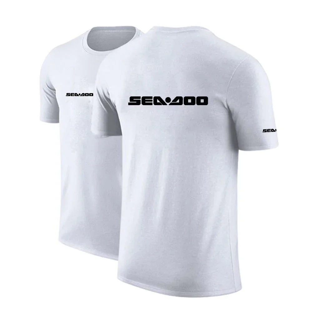 Camiseta Sea-Doo – Estampado 3D Deportivo Manga Corta Verano