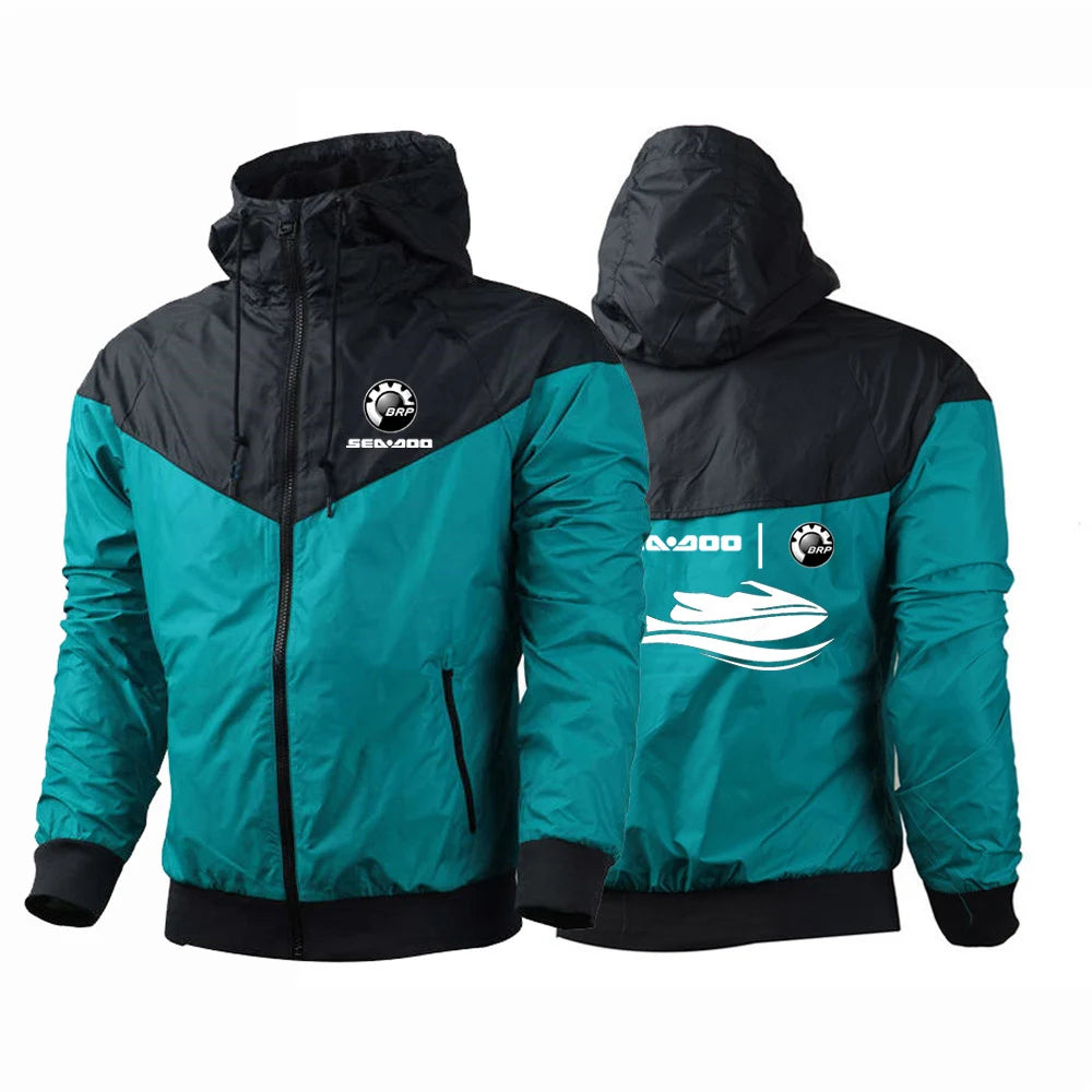 Sudadera con capucha y cremallera Sea-Doo BRP Estampada | Capucha | 10 colores | S a 4XL