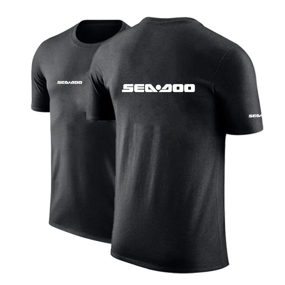 Camiseta Sea-Doo – Estampado 3D Deportivo Manga Corta Verano
