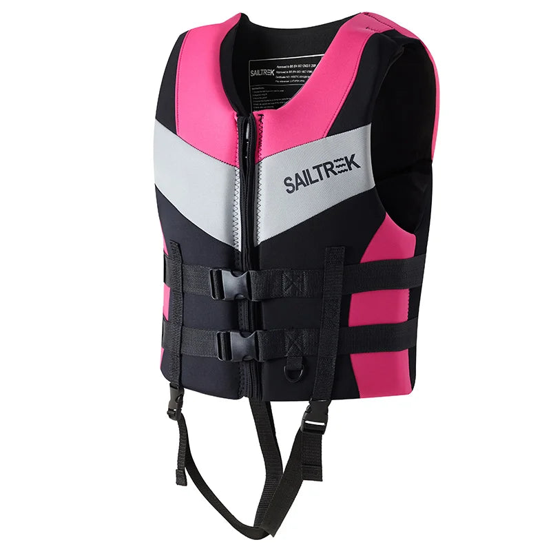 Gilet de Flotabilité Adulte Néoprène – CE – Jet Ski, Kayak, Surf, Rafting