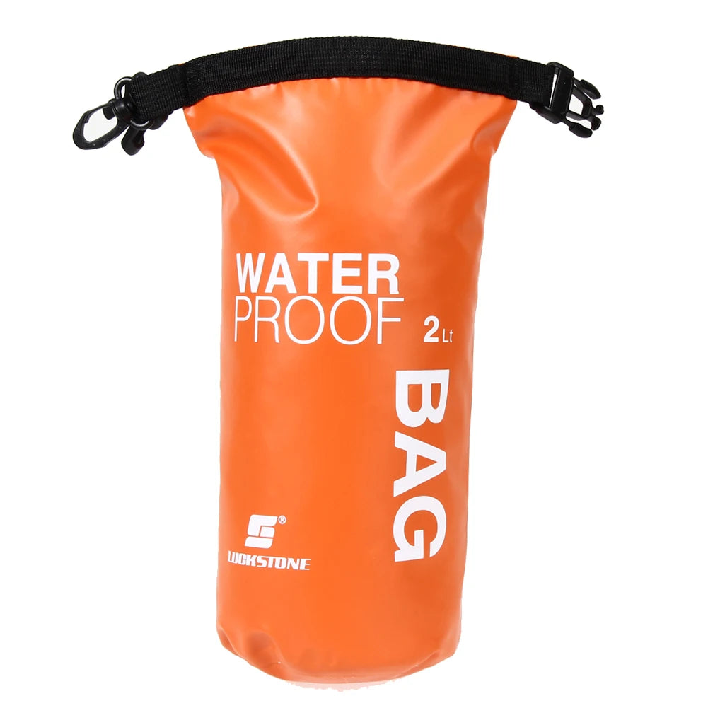 Bolsa Seca Impermeable 2L / 3L / 5L / 10L – Kayak, Balsa, Moto Acuática, Vela, Senderismo