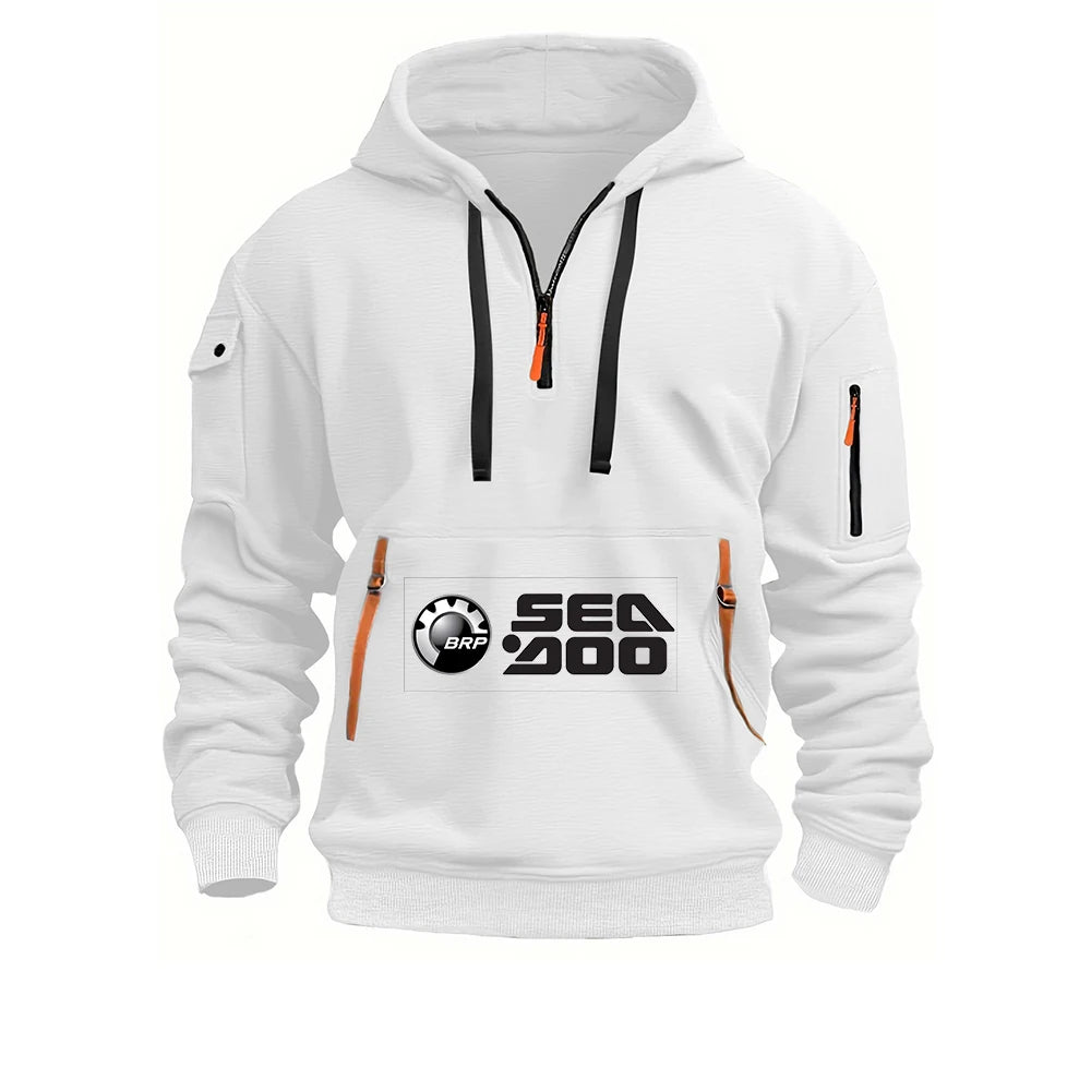 Sudadera con Capucha Sea-Doo BRP 2026 – Sudadera Estampada con Logo de Algodón | 5 Colores