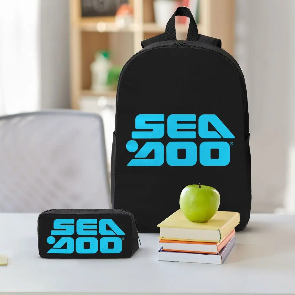 Set 3 Pezzi Sea-Doo BRP Marine – Zaino + Borsa Termica + Astuccio | Scuola & Nautica