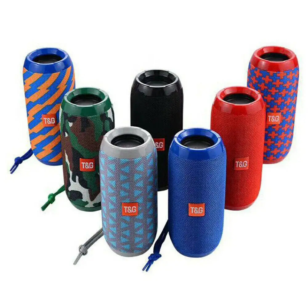 Enceinte Bluetooth Portable T&G TG-117 – Son Stéréo, Basses Profondes & Radio FM