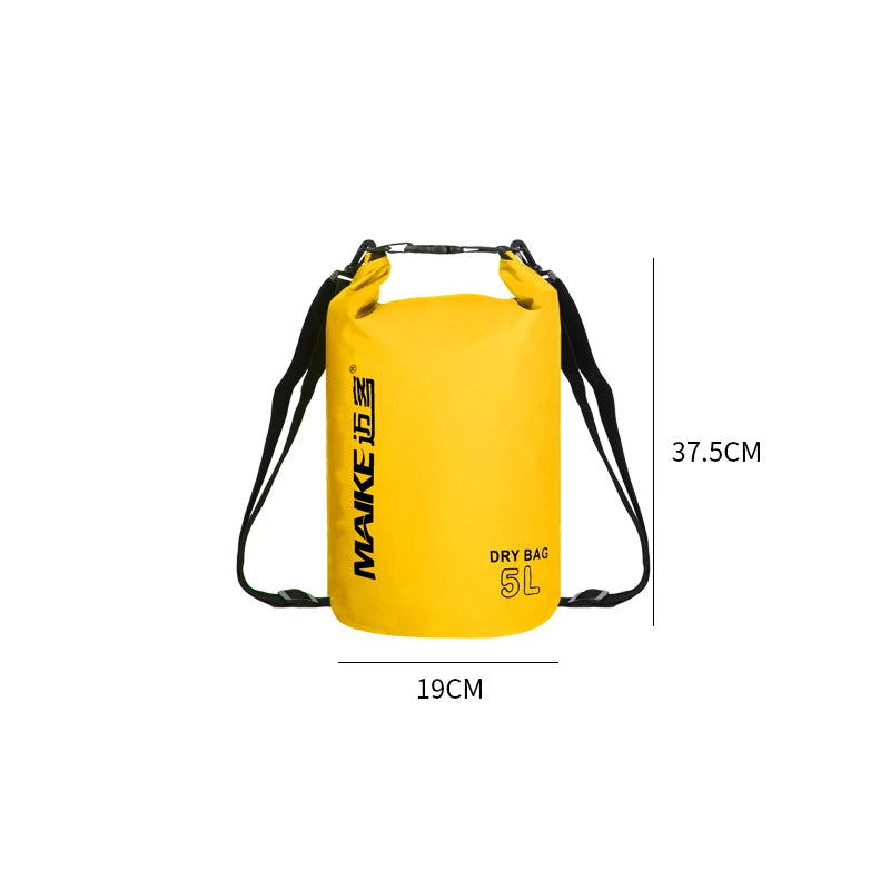 Bolsa estanca Maike Dry Bag – 5L / 10L / 15L – Kayak, Moto acuática, Senderismo