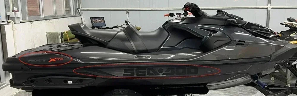 Stickers Vinyle Sea-Doo RXT 300 – Décalcomanies Jet Ski Waterproof BRP RXT-X AS RS