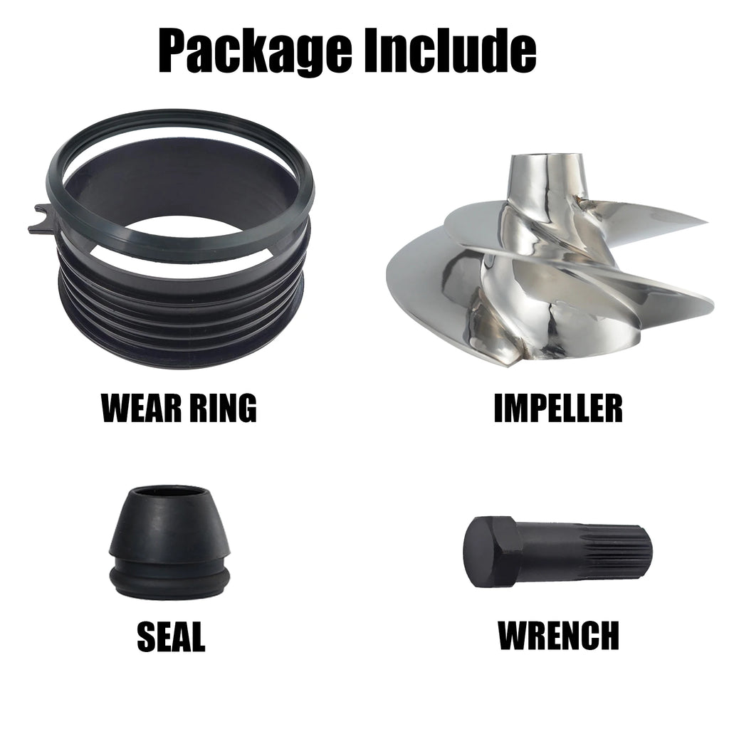 Kit de Propulsión Completo Sea-Doo Spark 900 & Williams 280 Minijet – 140mm 3 Palas – Reemplaza Solas SK-CD 12/17