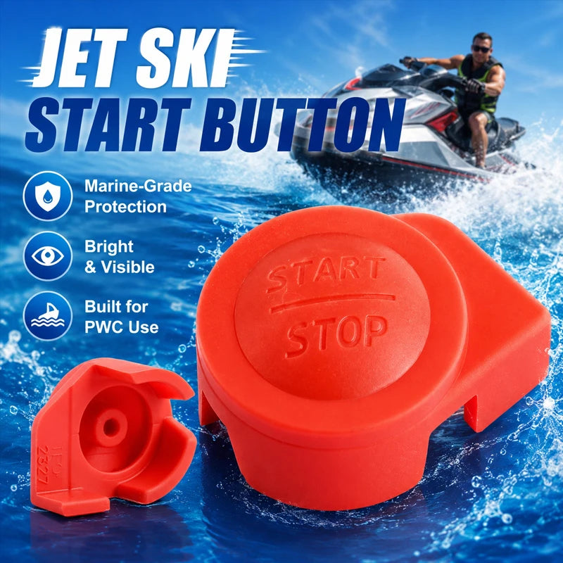 Bouton Start/Stop Rouge Sea-Doo GTI GTX RXT RXP Wake – Réf. 277002327