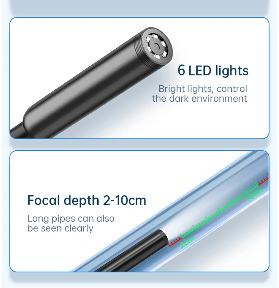 Camera USB Endoscope for Cylinder & Piston inspection