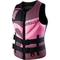 Giubbotto di Galleggiamento Adulto in Neoprene Rosa – Super Galleggiabilità – Jet Ski, Kayak, Surf | S a 2XL