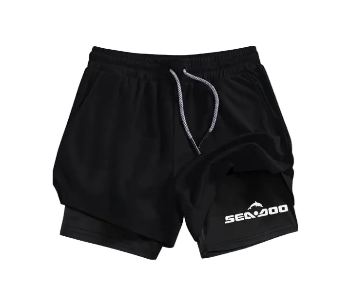 Short SEADOO Hombre – Secado Rápido, Deportes Acuáticos