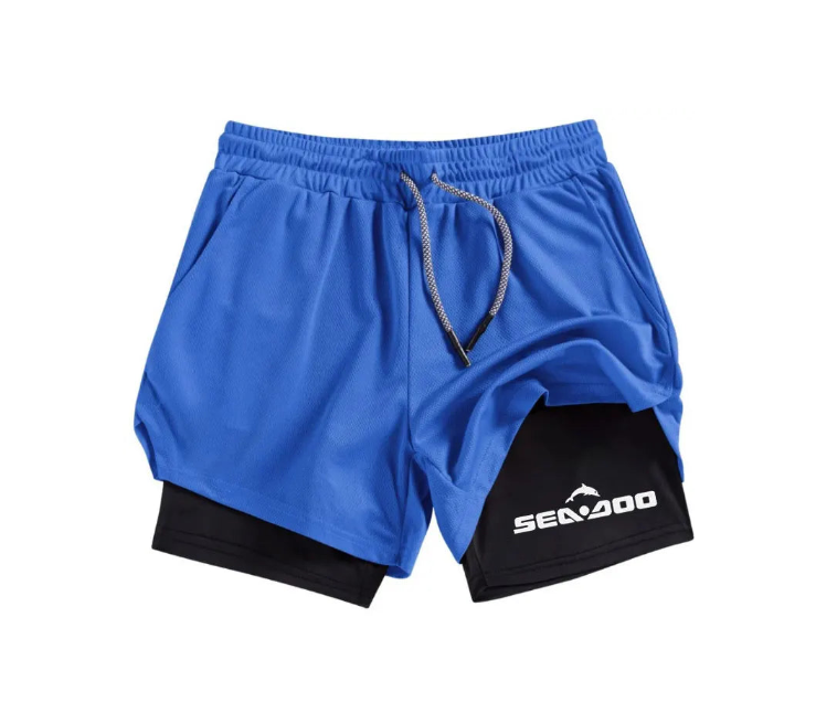 Short SEADOO  Homme – Séchage Rapide,  Sports Aquatiques