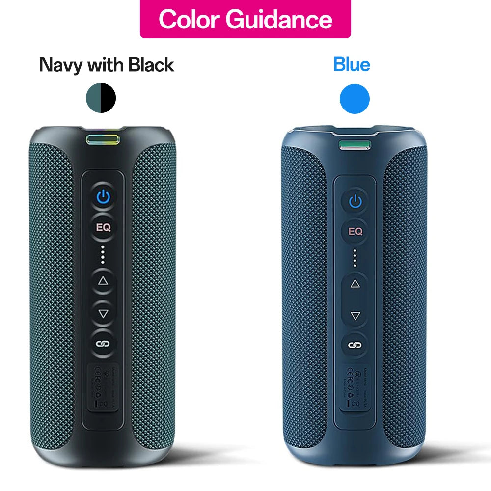 Enceinte Bluetooth Portable Ortizan X8 Pro – 40W, IPX7, RGB, 30h d'autonomie