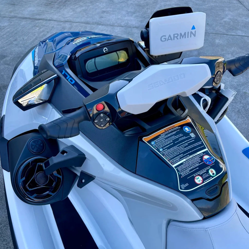 Stickers Avertissement Sea-Doo – Décalcomanie Boite à Gants Spark GTX RXT RXP (2014-2026)