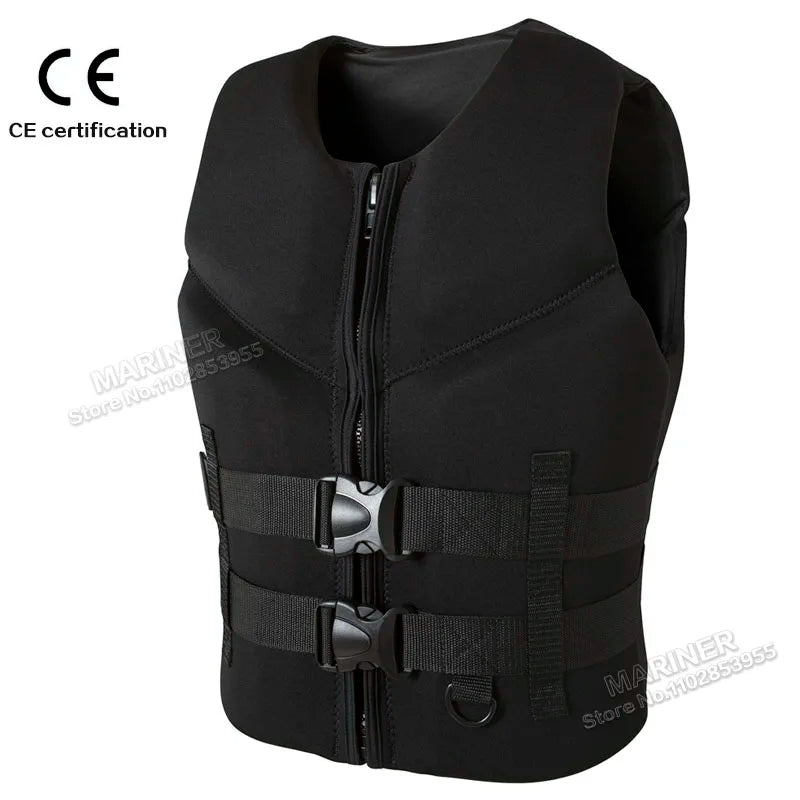 Giubbotto di Galleggiamento in Neoprene – Comp Vest / Impact Vest – Jet Ski, Surf, Kayak, Wakeboard