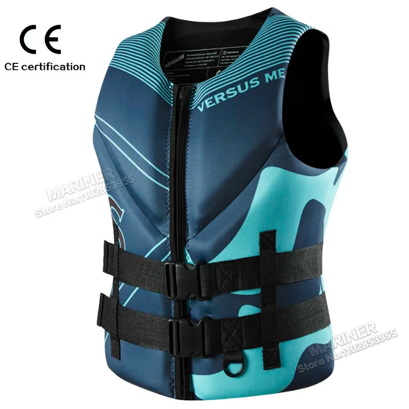 Giubbotto di Galleggiamento in Neoprene – Comp Vest / Impact Vest – Jet Ski, Surf, Kayak, Wakeboard