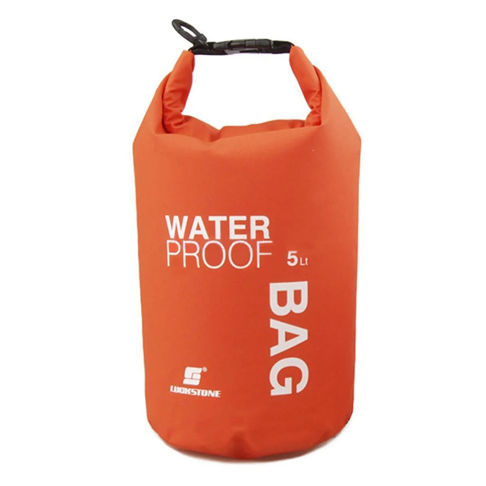 Bolsa Seca Impermeable 2L / 3L / 5L / 10L – Kayak, Balsa, Moto Acuática, Vela, Senderismo