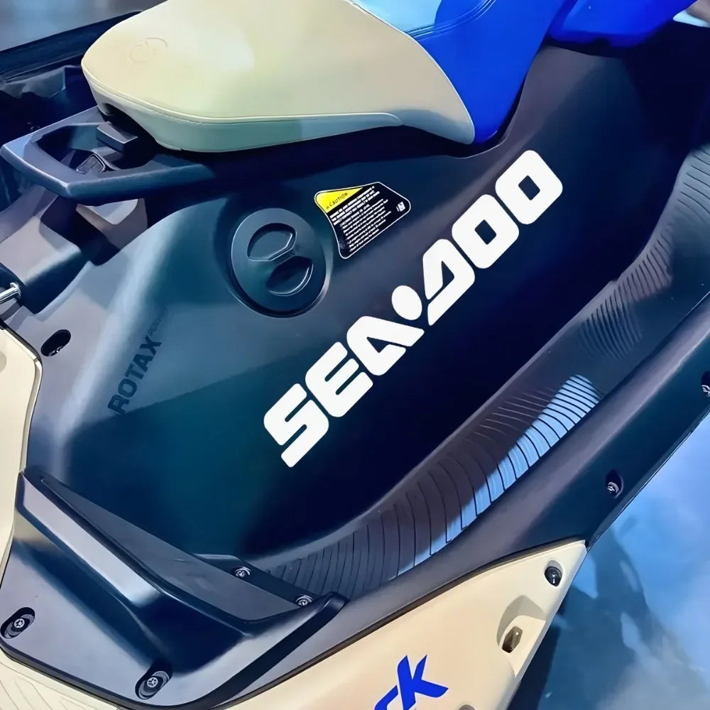 Vinilos Sea-Doo – Calcomanías Reflectantes para Moto Acuática | Set o Unidad