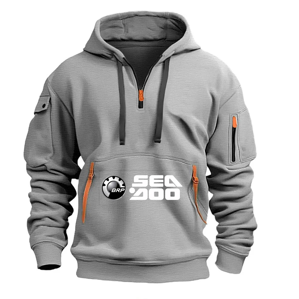 Hoodie Sea-Doo BRP 2026 – Sweat Imprimé Logo Coton | 5 Coloris