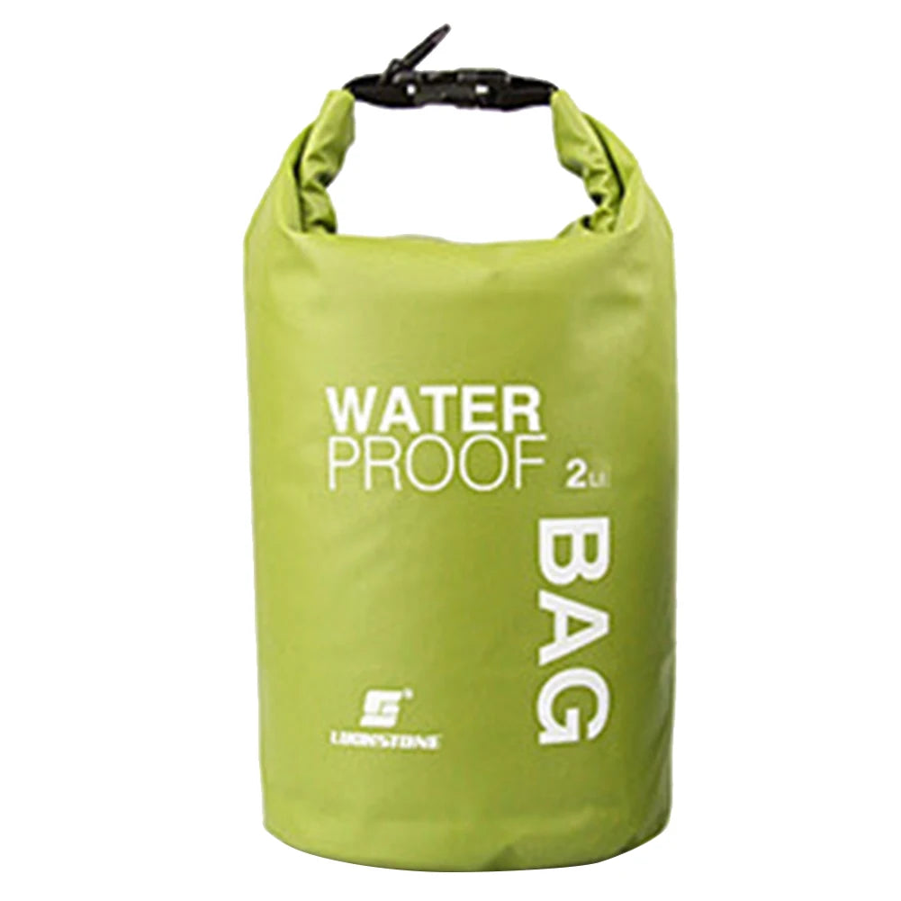 Bolsa Seca Impermeable 2L / 3L / 5L / 10L – Kayak, Balsa, Moto Acuática, Vela, Senderismo