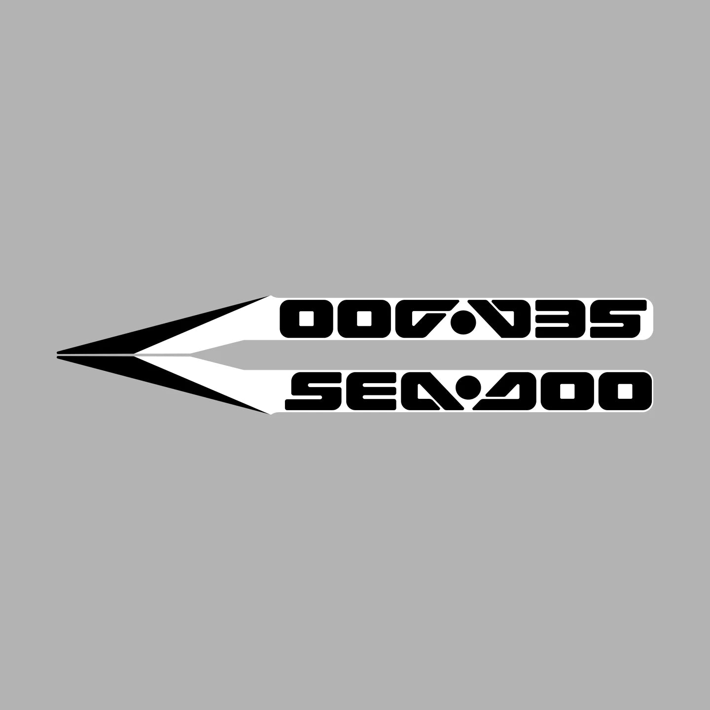 Stickers Vinyle Sea-Doo RXT 300 – Décalcomanies Jet Ski Waterproof BRP RXT-X AS RS