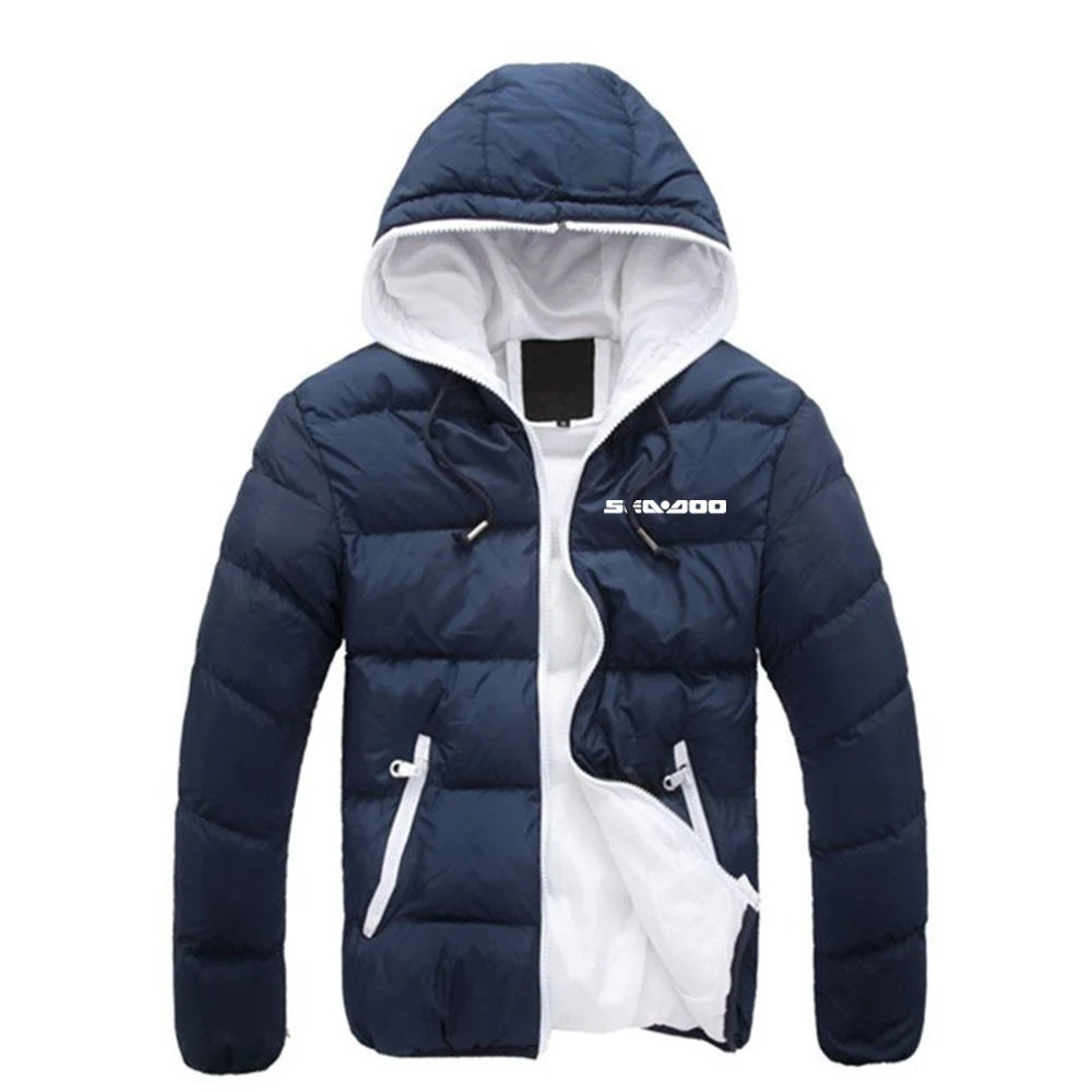 Chaqueta acolchada con cremallera Sea-Doo Streetwear Invierno – Algodón Estampado | 6 Colores