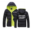 Veste doudoune Zippée Sea-Doo Streetwear Hiver – Coton Imprimé | 6 Coloris