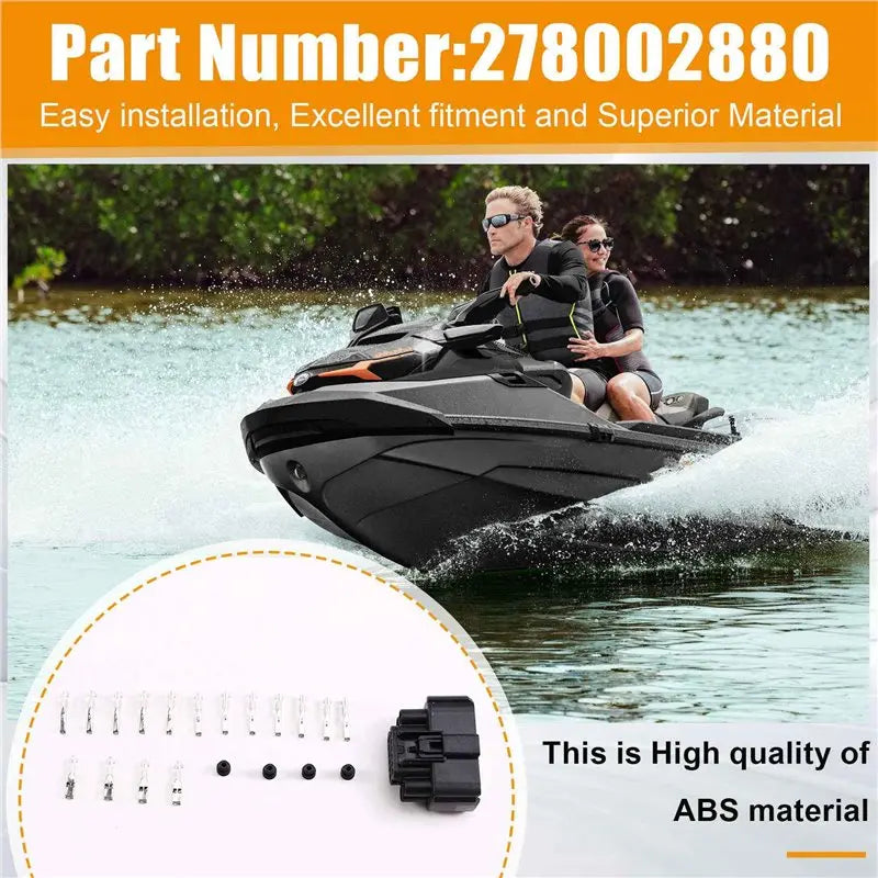 Lot de 4 Boîtiers de Connecteur iBR Sea-Doo / iNR WILLIAMS – 278002880