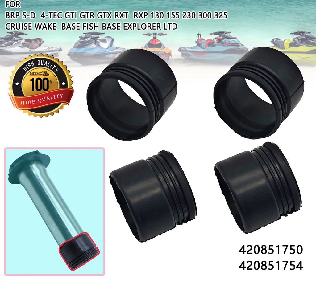 Joint de Tube de Bougie Sea-Doo 4-TEC – Réf. 420851750 / 420851754 – Lot de 4