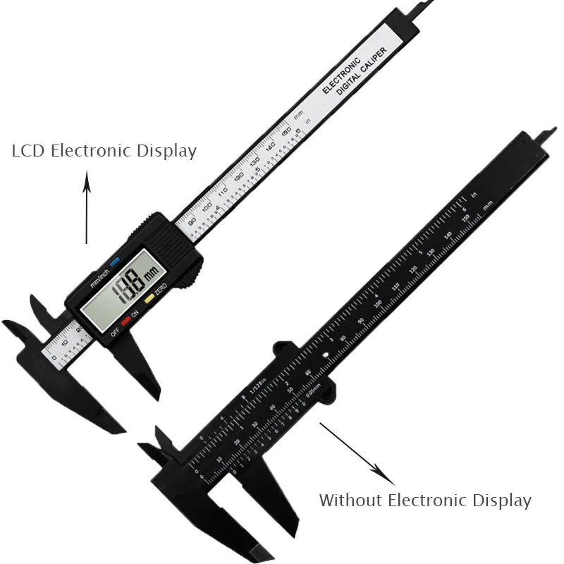Pied à Coulisse Numérique 0-150 mm – Affichage LCD, Résolution 0,1 mm | Atelier Nautique