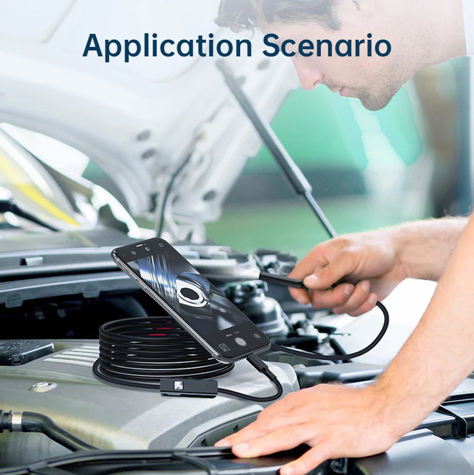 Camera USB Endoscope for Cylinder & Piston inspection