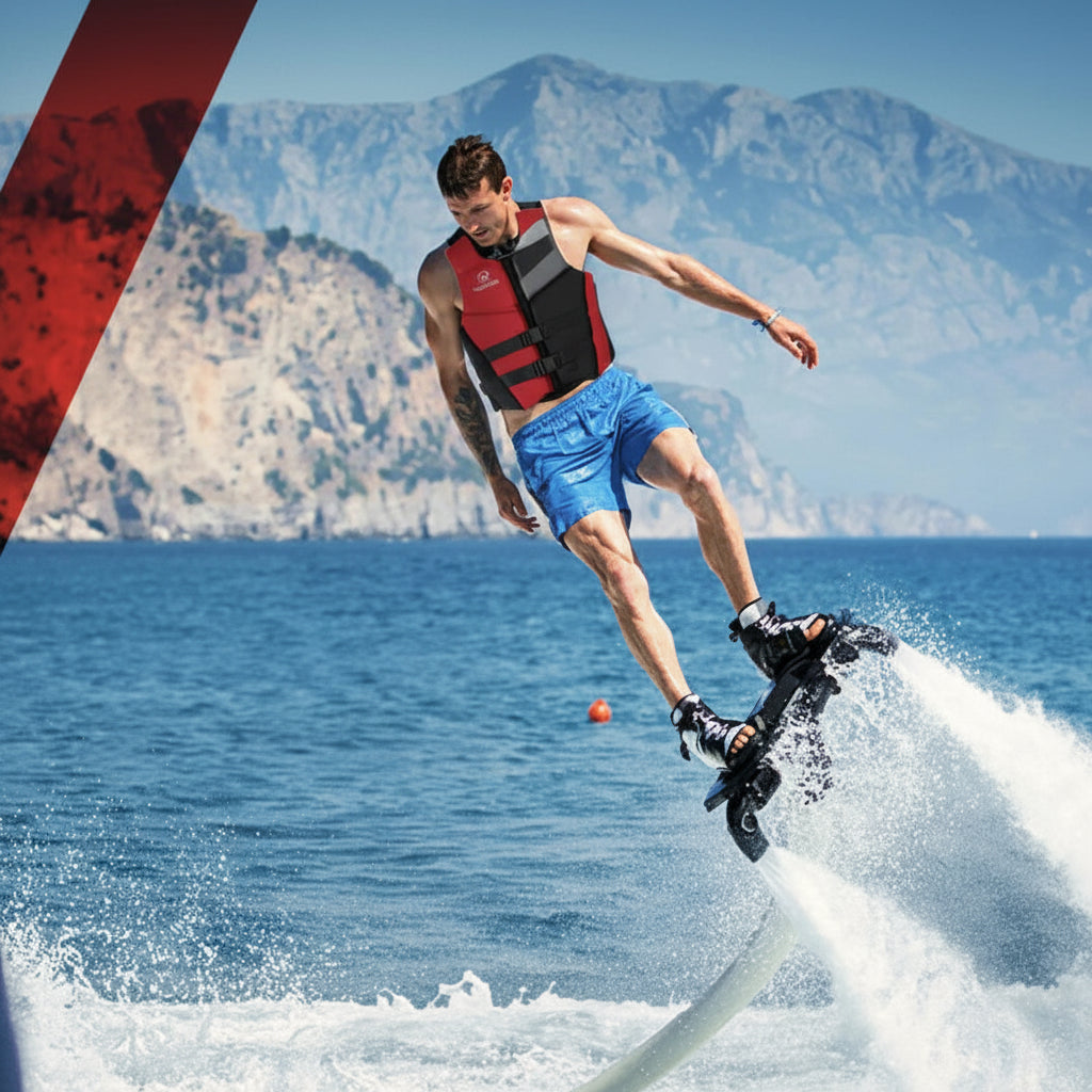 Gilet de Flotabilité Adulte Néoprène – CE – Jet Ski, Kayak, Surf, Rafting