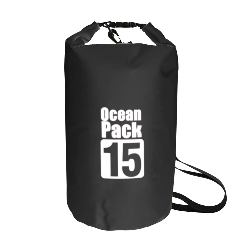 Bolsa Seca Impermeable 2L / 3L / 5L / 10L – Kayak, Balsa, Moto Acuática, Vela, Senderismo
