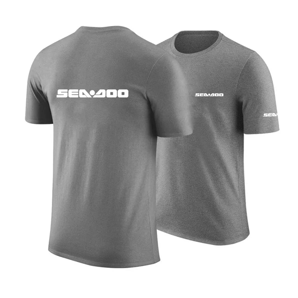 Camiseta Sea-Doo – Estampado 3D Deportivo Manga Corta Verano