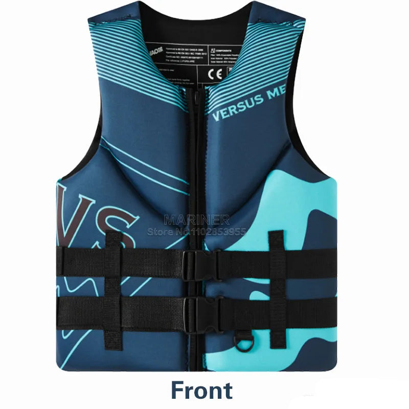 Chaleco de flotabilidad de neopreno – Chaleco de competición/impacto – Moto acuática, surf, kayak, wakeboard