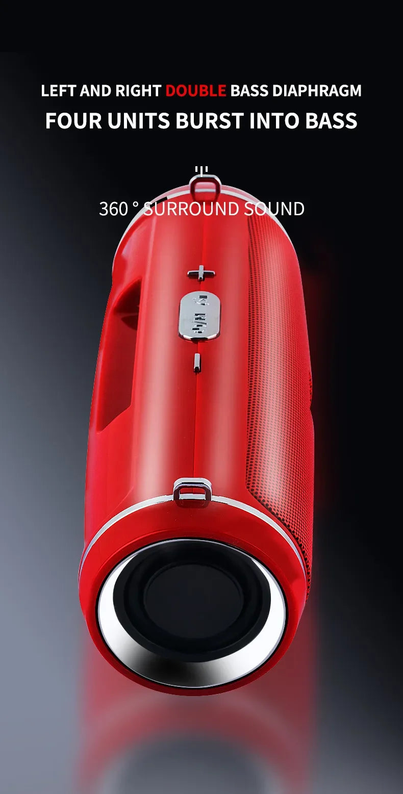 Cassa a Colonna Bluetooth Portatile 200W IPX7 – FM, TF, AUX, TWS – Outdoor & Nautica