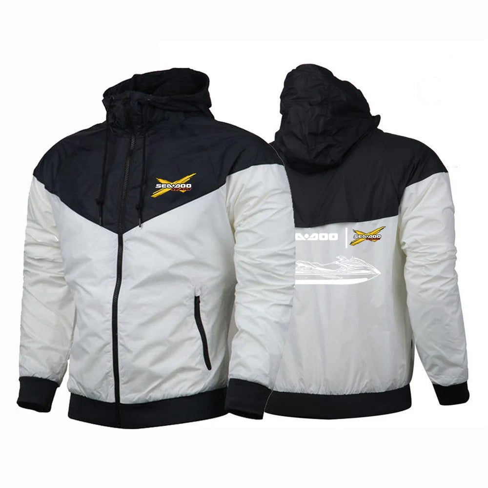 Sudadera con capucha y cremallera Sea-Doo BRP Estampada | Capucha | 10 colores | S a 4XL