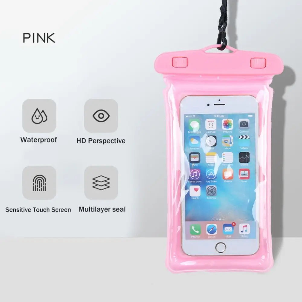 Etui Étanche Flottant Luminescent  pour Téléphone – Jet Ski & Nautisme