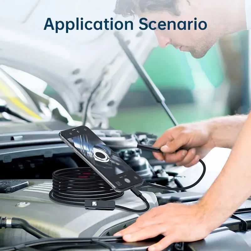 Camera USB Endoscope for Cylinder & Piston inspection