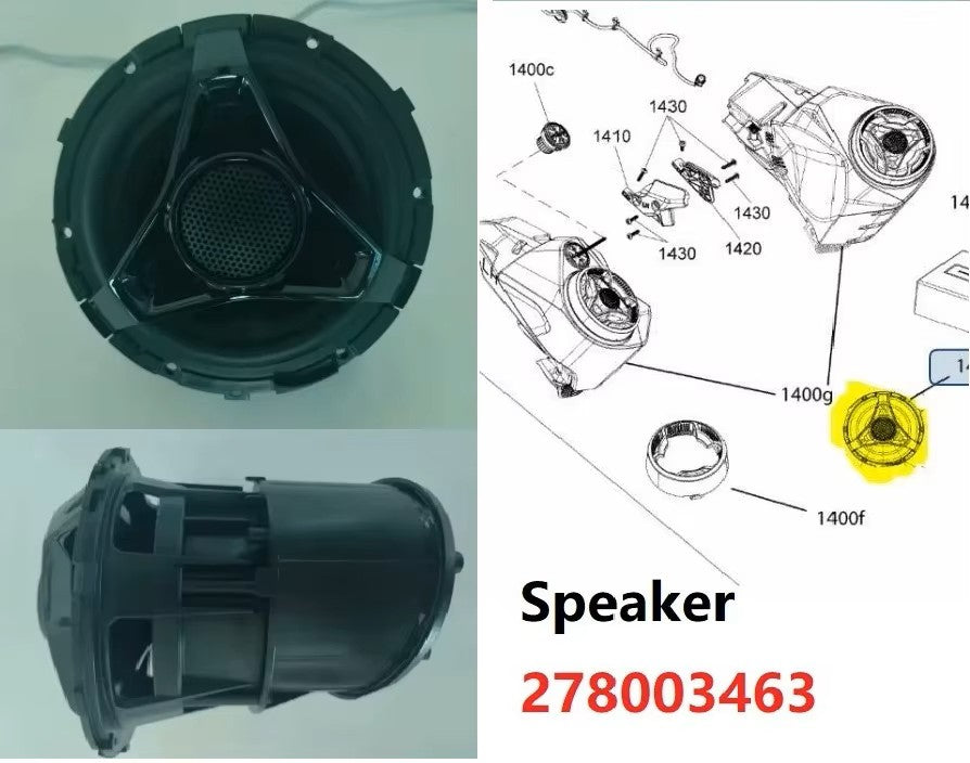 Sea-Doo OEM 278003463 Speaker — GTI GTX GTR RXT | Replacement Part