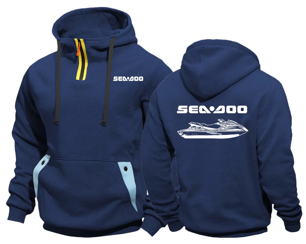 Sweat Zippé Sea-Doo BRP Style Baseball – Fleece Capuche | 6 Coloris | M à XXXL