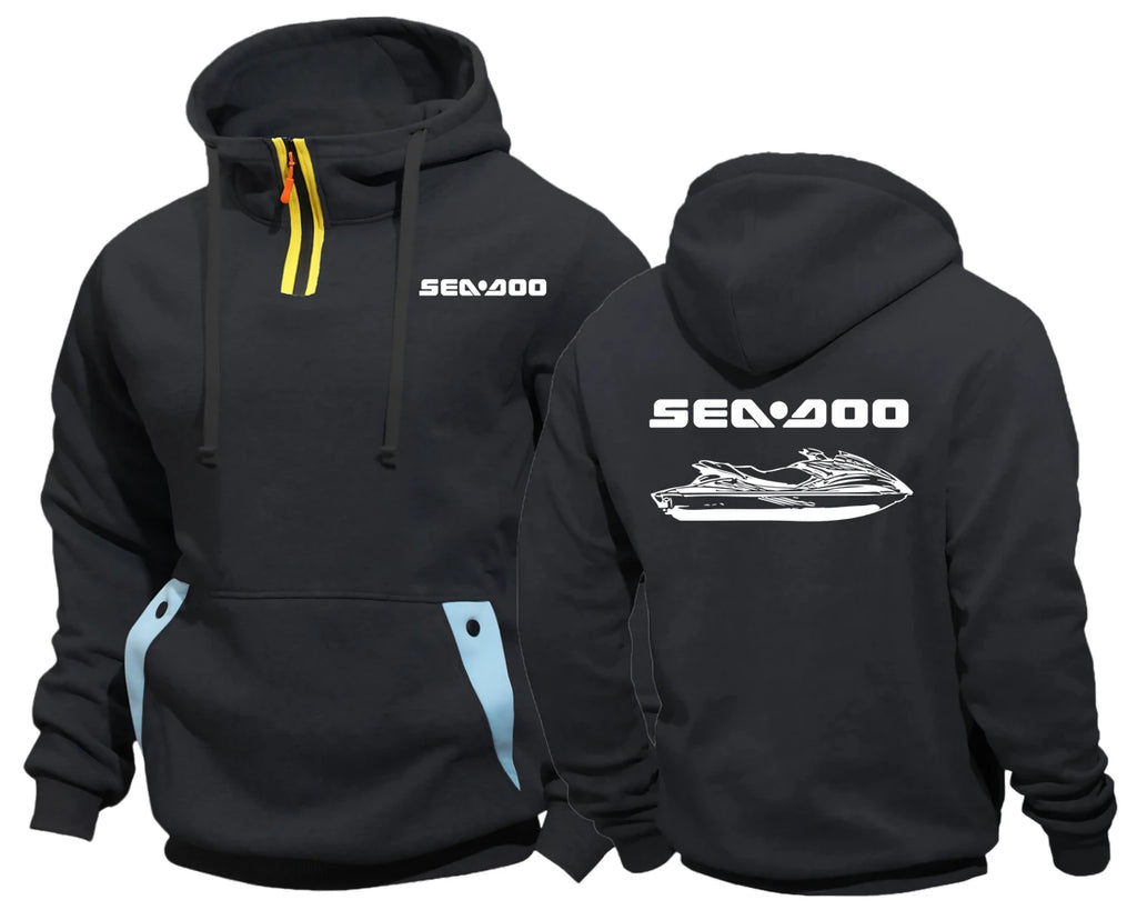 Sweat Zippé Sea-Doo BRP Style Baseball – Fleece Capuche | 6 Coloris | M à XXXL