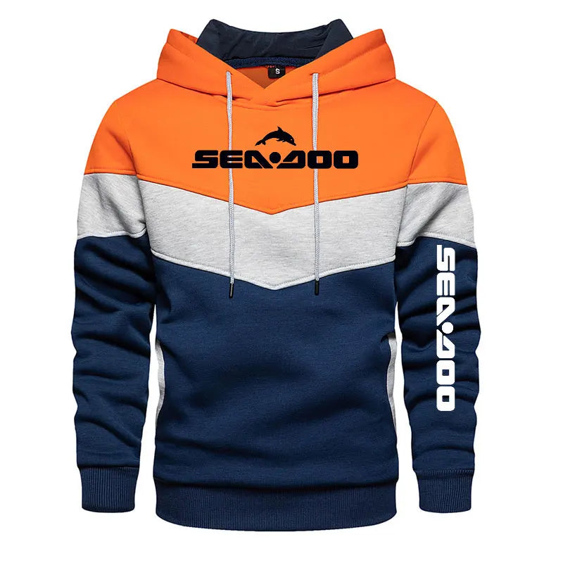 Sudadera con capucha Sea-Doo BRP – Sudadera estampada con bolsillo canguro | 8 colores
