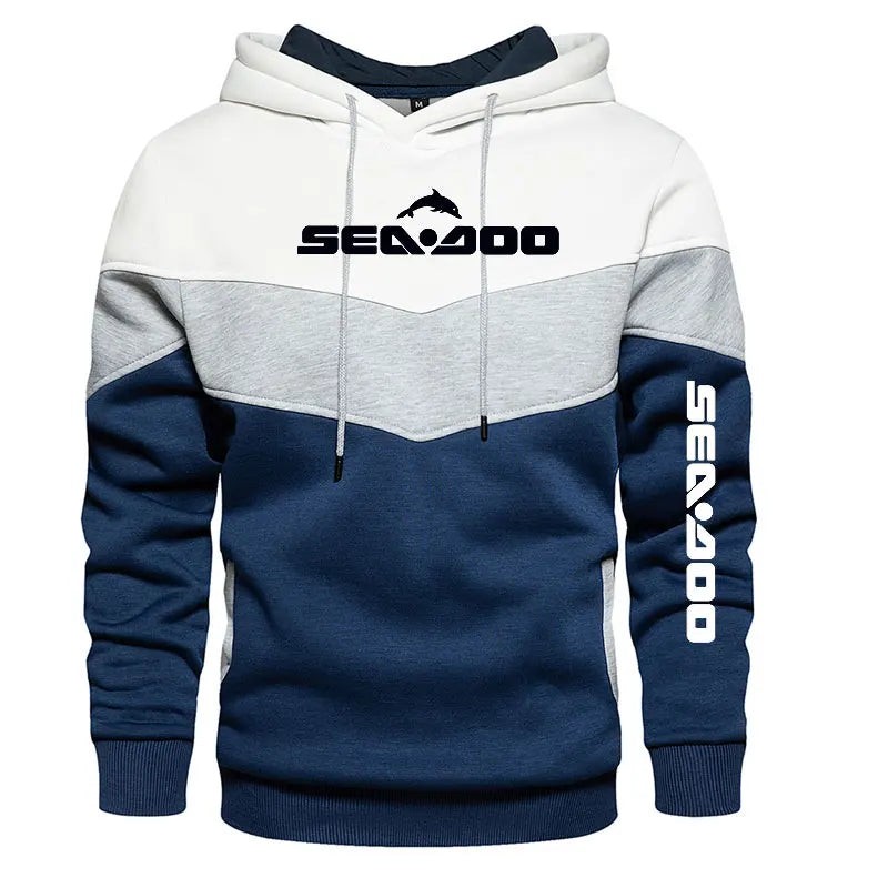Sudadera con capucha Sea-Doo BRP – Sudadera estampada con bolsillo canguro | 8 colores