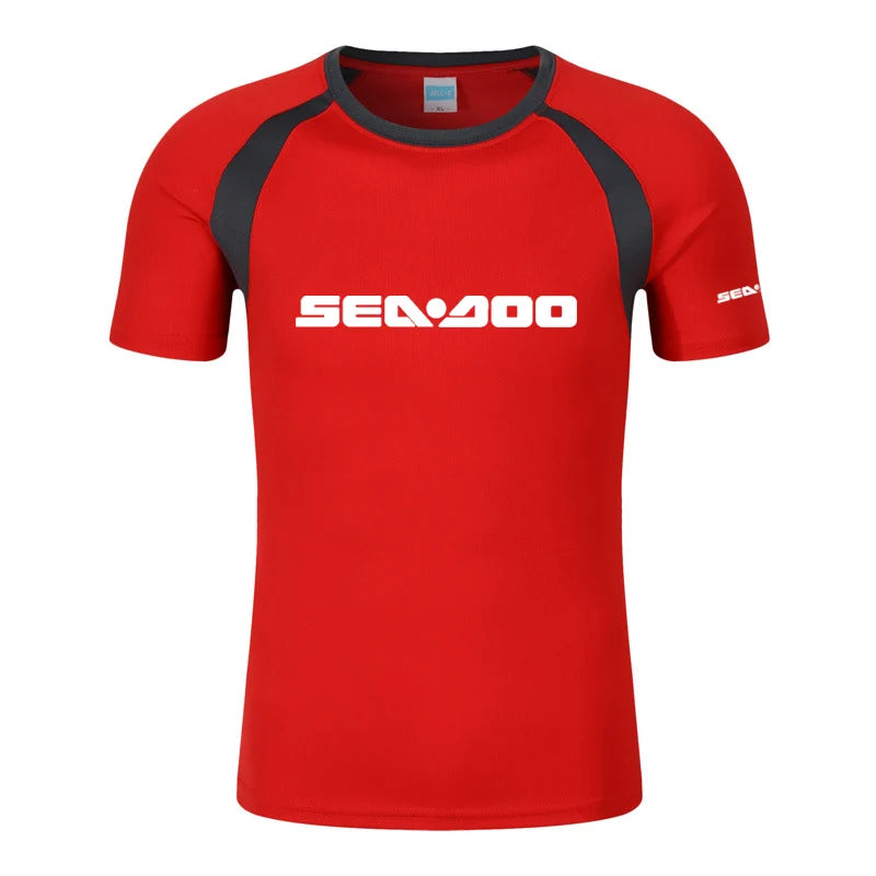 Sea-Doo Raglan T-Shirt – Short Sleeve Streetwear - Logo