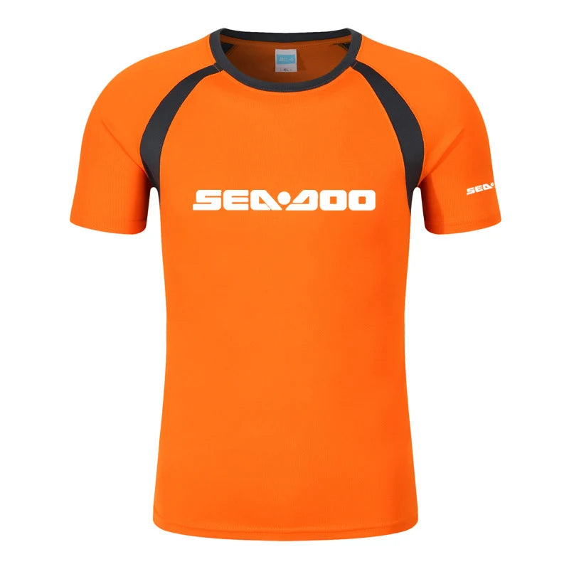 Sea-Doo Raglan T-Shirt – Short Sleeve Streetwear - Logo