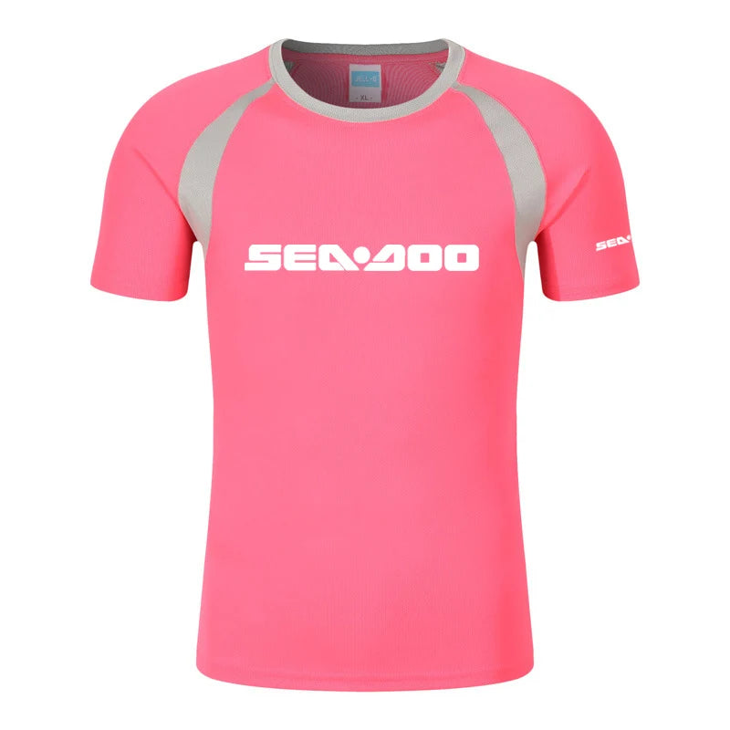 Sea-Doo Raglan T-Shirt – Short Sleeve Streetwear - Logo